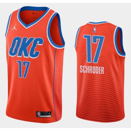 Camiseta Hombre Oklahoma City Thunder Dennis Schroder 17 2020-21 Jordan Brand Statement Edition Swingman